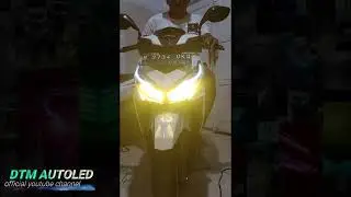 vario led old upgrade watt warna kuning, sakelar revo dan passbeam bisa passing