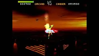 Killer Instinct (1994) - frog glitch - Cinder air torpedo after falling off rooftop