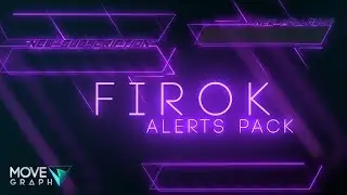 💯 Animated Alerts Notification with Sound for Twitch • PURPLE pack