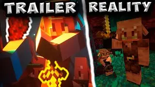 MINECRAFT 1.16 │ TRAILER VS REALITY