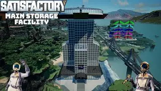 Satisfactory Showcase - Main Storage Facility