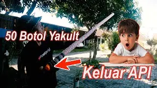 Basoka spiritus dari 50 botol yakult