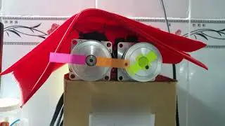 Rotary knife (cam curve pattern) - 2 knife heads demo