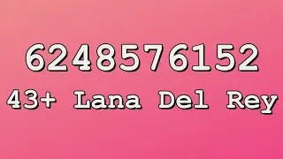 Lana Del Rey Roblox Song IDs