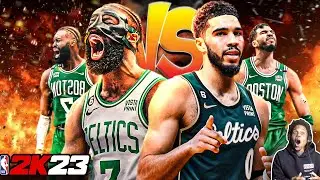 Winner STAYS A Celtic! Jayson Tatum VS Jaylen Brown on NBA 2K23 Next GEN