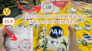 ESTO COMPRÉ CON 55$ EN UN SUPERMERCADO EN VENEZUELA (2023)