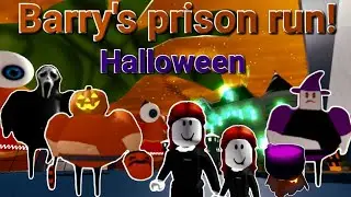 Паркур хэллоуин в Roblox.