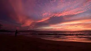 September sunset in Kihei - Maui "South Side"