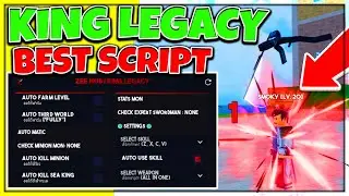 King Legacy Script/Hack (Auto Farm Selected/Near + Skill Players, ESP Players, Devil Fruits)