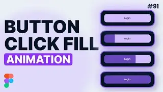 Button Click Fill Animation in Figma