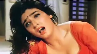 ab hai neend kise ab hai chain kahaan, Shahrukh khan, Raveena tandon, Alka yagnik, Kumar sanu
