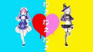 【MMD-PV】AQUA ＆ SHION「ねぇねぇねぇ。」