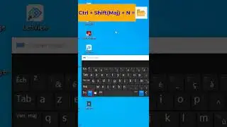 Comment Créer Un Nouveau Dossier A Partir Du Clavier Widows 10 #windows #clavier