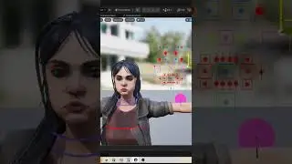 анимация лица) буду править сами шейпы потом #3d #gamedev #ue5 #animation #cg #art