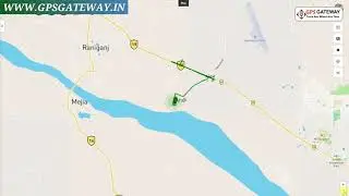 जीपीएस गेटवे ट्रैकिंग एप्लिकेशन पर वाहन का मार्ग कैसे देखें , View the path on the gps gateway app