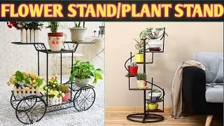 Top Flower Stand/ Diy Plant Pot Stand / Plant stand Ideas /Flower Pot Stand Ideas /Metal Plant Stand