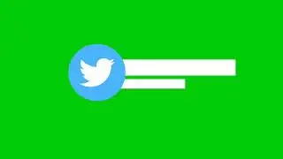 Twitter green screen effects animation no copyright