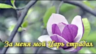 Аллилуйя! Ты победу одержал,за меня мой царь страдал