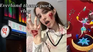 ZOMBIES in Seoul ☆ Everland theme park Vlog 외국인 모댈 소피아 브이로그