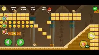 Bob's world level 64 Simple Run Boss level