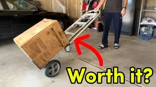 HaulPro Senior Convertible Hand Truck Dolly| Heavy Duty 1,000 lbs. Moving Dolly and Platform Cart