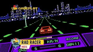 [NES] Rad Racer (1987) - Nós bate mas não capotar | Full Gameplay