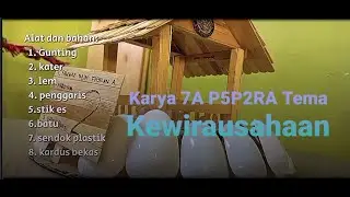 Karya Kelas 7A Tema Kewirausahaan