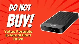 DON'T BUY YOTUO Portable External Hard Drive Before Watching THIS! 🚫💾 (8 Reasons)