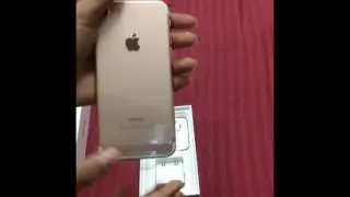 iPhone 7 rose gold 128gb UNBOXING