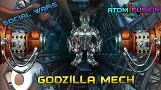 Social Wars - Atom Fusion Godzilla Mech