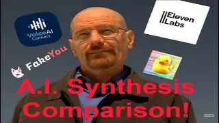 Walter White Voice A.I. Comparisons