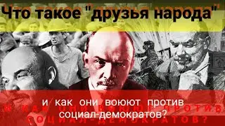 Что такое "друзья народа" и как они воюют протв социал-демократов?