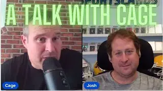 Convo with Cage - National convo - The BEST year ever at the National.  Why we do it......