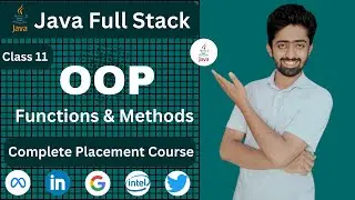Functions & Methods in Java | Java Full Stack Development Course in Hindi | lecture 11