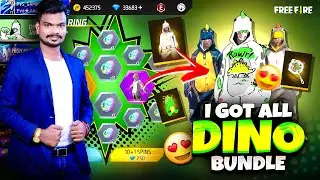 New Dino Royale 😍 All Dino Bundle In 9 Diamonds 💎 ||100 % Tricks  || Free Fire || PVS