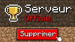 Le serveur Minecraft Officiel disparait aujourd'hui...