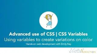 Advanced CSS | Using CSS variables and the calc function to create variable shades