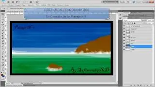 Adobe Photoshop CS5 Tutorial en español : Como crear un Paisaje N°1