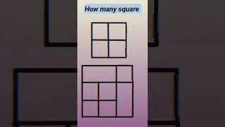 How many square are there #shorts