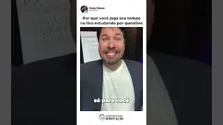O concurseiro depois de 5 minutos estudando por questões