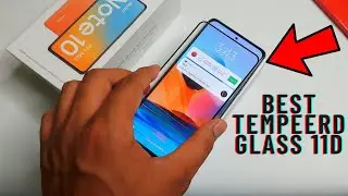 Redmi Note 10 pro/Max Best Tempered glass (Scratch proof) |Best Tempered glass for Redmi Note 10 pro