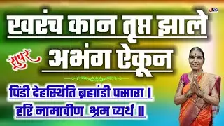 👌 खरंच कान तृप्त झाले !! पिंडी देहस्थिती ब्रह्मांडी पसारा !! हरी नामा वीण भ्रम व्यर्थ ॥