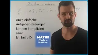 Ordne die Zahlen der Größe nach - Zentrale Abschlussprüfung