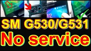 Samsung G530/G531 No service emergency network solution| G531 No service | G530 No service emergency