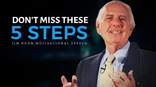 #5 Simple Steps To Go From Average To Fortune | Jim Rohn | Motivational Speech | Incredible You