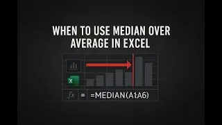 How to Find the Middle Value in Excel