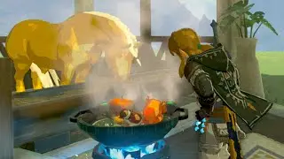 Cooking a Thanksgiving Feast for my horse 🦃 ~ Tears of the Kingdom 100%
