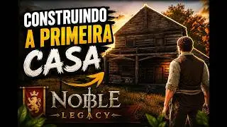 I BUILT MY FIRST HOUSE in NOBLE LEGACY! 🪵 | Starting from Scratch