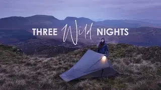 3 Nights Alone in the Wild! • A Mixed Weather Solo Camping & Hiking Adventure in Autumn