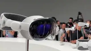 Apple Vision Pro close up look